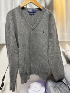 Polo Ralph Lauren グレー Vネックセーターのサムネイル
