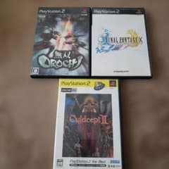 PS2ソフト3本 PS2ソフト3本セット - メルカリ