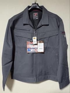 XEBEC ブルゾン W1600A チャコールグレー LLサイズ②のサムネイル