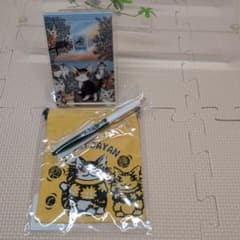 WACHIFIELD ダヤン 巾着・メモ帳・ペン 3点セットのサムネイル