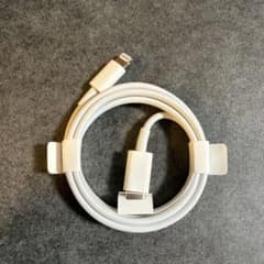 新品未使用　iPhone 純正ライトニングto タイプC急速ケーブルのサムネイル