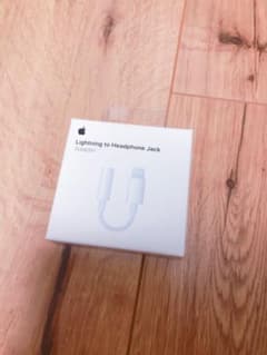 iPhone イヤホン 変換アダプタ 純正のサムネイル