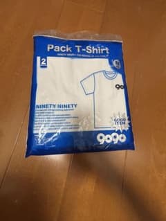 9090 Pack T-Shirt 2枚セット ホワイト ブラック Mのサムネイル