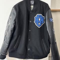 DFM BLUE VARSITY JACKET - メルカリ