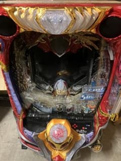 値引交渉可　送料込　無加工　パチンコ　Pデジハネ戦闘士ダンバイン2SSPB 実機のサムネイル