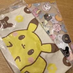 ミスド福袋　トートバッグ　クリアファイル　ポケットモンスター  ピカチュウのサムネイル