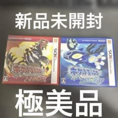 【正規品 欧州版 美品】ポケットモンスター アルファサファイア 新品未開封】2本セット ポケットモンスター オメガルビー アルファ