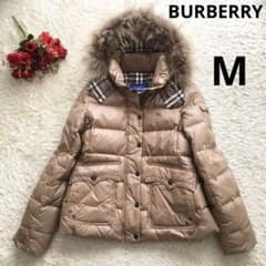 BURBERRY BLUE LABEL♪ファーフード付きダウンジャケット 38 - メルカリ