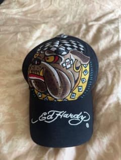 エドハーディ Ed Hardy ブルドッグ刺繍キャップのサムネイル