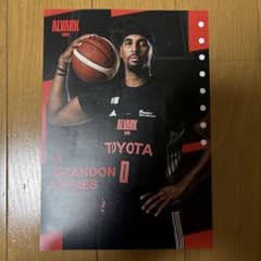 アルバルク東京 入場特典 #0 ブランドン・デイビス プロフィール帳のサムネイル