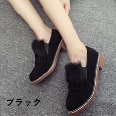 新品未使用♡ファー付きローファーのサムネイル