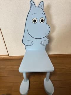 【希少品】ムーミン 木製 子供用チェア 水色 m86287343673_1.jpg?1744700413