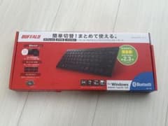 BUFFALO コンパクトワイヤレスキーボード　　BSKBB315BKのサムネイル