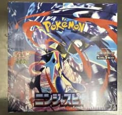 【BOX】ポケモンカード 拡張パック ニンジャスピナー シュリンクありのサムネイル