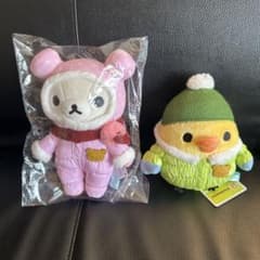 2点セット　リラックマ リラノワ　アニメ　あつめてぬいぐるみ