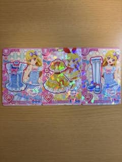 アイカツカード 星宮いちご　Angely Sugar 3種セットのサムネイル