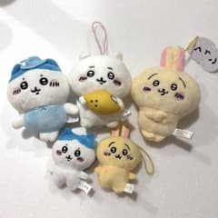 ちいかわ ハチワレ うさぎ 初期マスコット5点セットのサムネイル