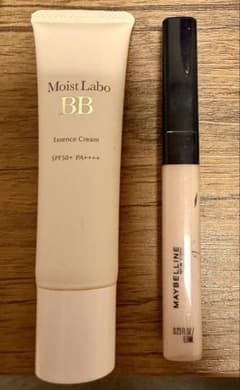 Moist Lab BB Essence Cream and Maybelline Fit Me Concealer (2 items)
