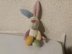 NICI 파스텔 컬러 토끼 열쇠 고리