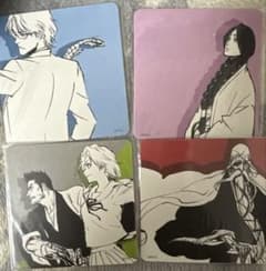 BLEACH 一護 コースター 3枚セット　レア BLEACH ブリーチ コースター 黒崎一護 銀城空吾 - メルカリ