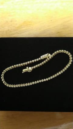 ★K 18ダイヤモンド1カラット★テニスブレスレットのサムネイル