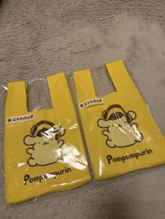 ポムポムプリン ニットバッグ 2点セットのサムネイル