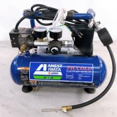 オイルフリーコンプレッサー ピッコロ 0.75OP-9.5GSB 5 オイルフリーベビコン 圧力開閉器式 日立産機システム