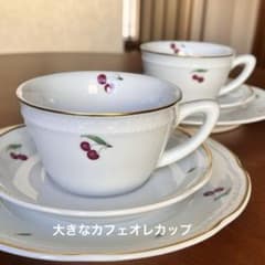 レア美品】リチャードジノリ☆ボンジョルノチェリー☆ペアモーニング