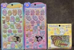 【正規品】うるちゅるポップ おぱんちゅうさぎ　んぽちゃむ　フレーク　3枚セットのサムネイル