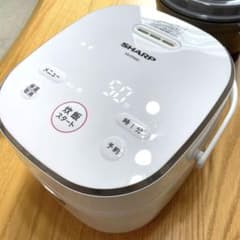 SHARP シャープ　KS-CF05C  0.5〜3合　炊飯器　ホワイトのサムネイル