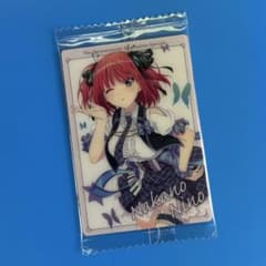 五等分の花嫁＊ウエハース ビジュアルカード No.12 中野ニ乃 - 3