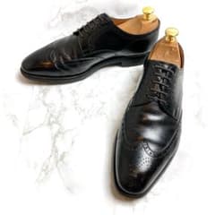 未使用 スコッチグレイン セミブローグ メダリオン レザー シューズ 24.5㎝ セミブローグ I3800 | SCOTCH GRAIN (Men)/スコッチグレイン