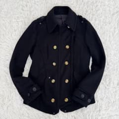 PPFM ナポレオンジャケット Pコート ダブルブレスト Y2KゴールドボタンM PPFM ナポレオンジャケット Pコート ダブルブレストM ゴールドボタン