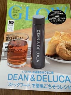 GLOW 8月号特別号　新品　DEAN&DELUCAステンレスボトルのサムネイル
