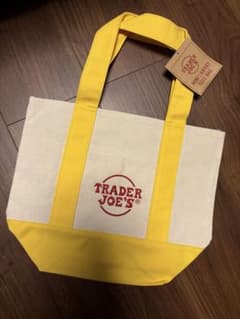 【Yellow】Trader Joe's Mini Canvas Toteのサムネイル