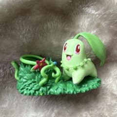 ポケモン デスクでお役立ちフィギュア3 チコリータ(はんこスタンド