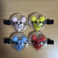東京ディズニーリゾート ミッキーバルーン ヘアクリップ 4色セットのサムネイル