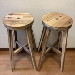 美品】IKEA SKOGSTA カウンターチェア アカシア材2脚セット - メルカリ