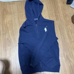 POLO RALPH LAUREN ジップアップパーカー ネイビーのサムネイル