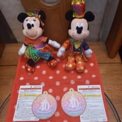 ディズニー40周年ぬいぐるみバッジのサムネイル