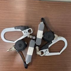 「新品未使用品」ポリマーギヤ 墜落制止用器具 2個セットのサムネイル