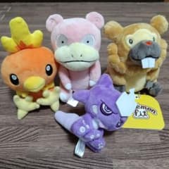 포켓몬 봉제인형 4개 세트