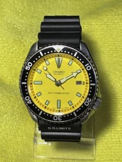 セイコー 7002-700Aダイバー超希少イエロー文字盤 亀有製造 セイコー 7002-700Aダイバー超希少イエロー文字盤 亀有製造 - メルカリ