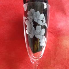 ワイングラス 桜 Cherry Blossom Flute Glassのサムネイル