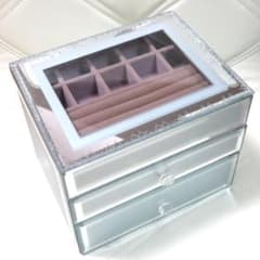 レイジースーザン ガラス製 ジュエリーボックス アラベスク NM - メルカリ