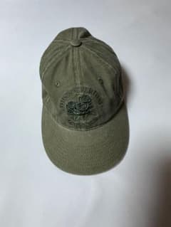 【美品】thisisneverthat ローズ刺繍 キャップ カーキ 韓国のサムネイル