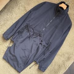 ENNOY ナイロンジャケットセットアップ トリプルブラック J:XL P:L