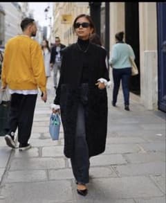 gypsohila ウールモヘアテディベスト 黒 - メルカリ