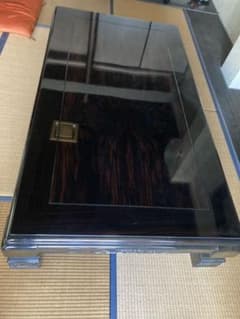 黒檀　テーブル 黒檀 テーブル - メルカリ