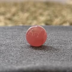 北海道稲倉石鉱山産 菱マンガン鉱 ロードクロサイト 12mm丸玉ビーズ